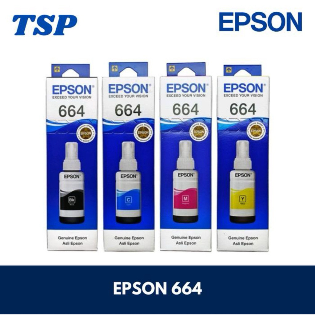 TINTA EPSON 664 ORIGINAL EPSON RESMI