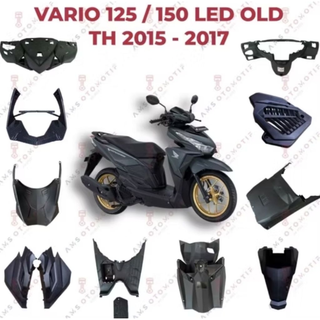 Fullset Body Kasar Vario 125 & 150 Led Old tahun 2015 2016 2017
