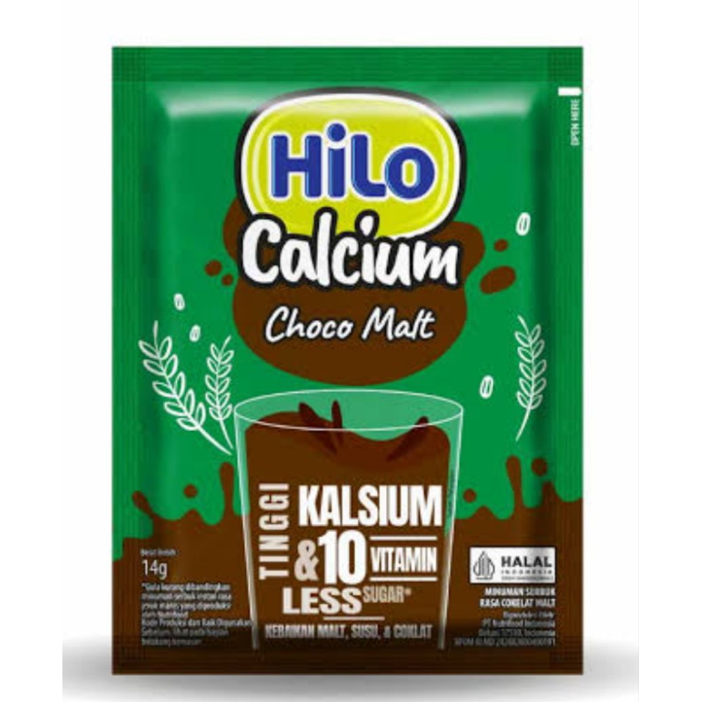 

Promo !!!Hilo Choco Malt 1 renceng / 10 Sachet