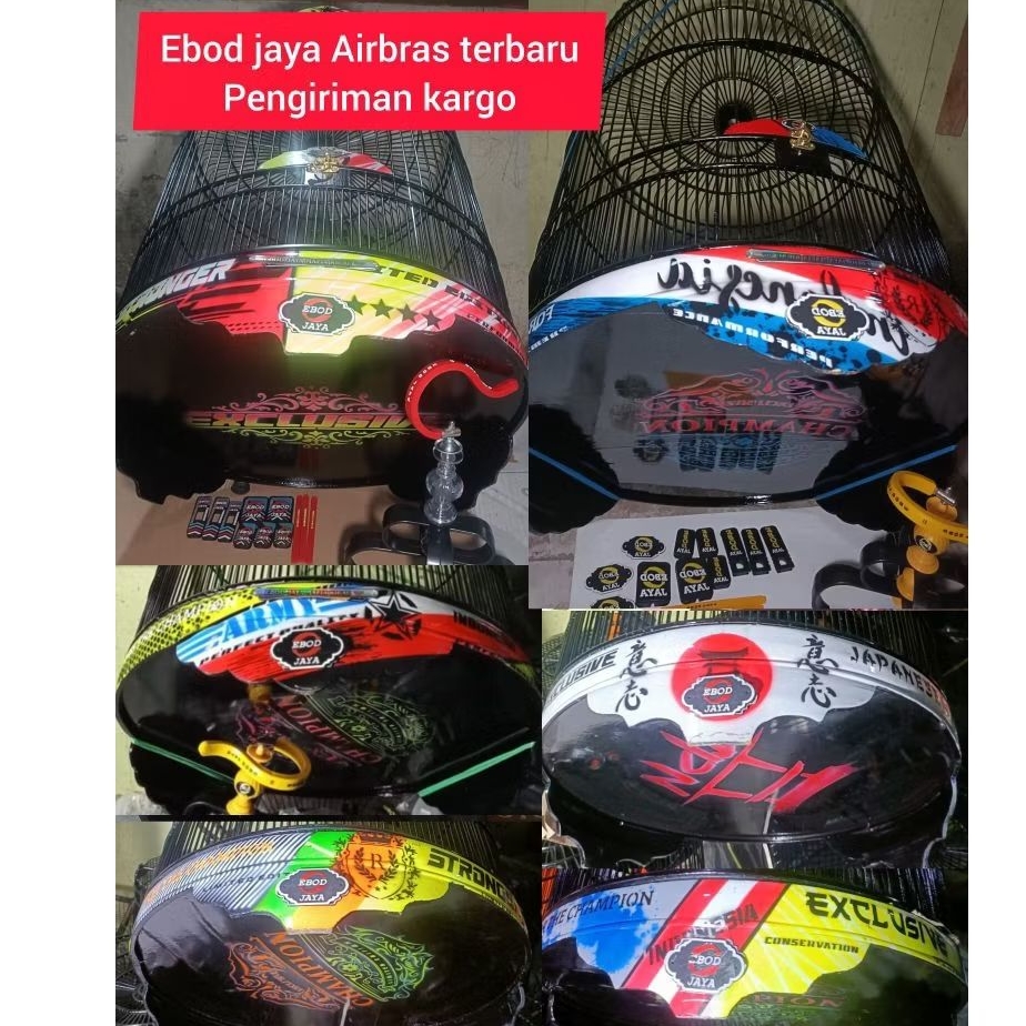 KARGO SANGKAR KANDANG EBOD JAYA MURAI AIRBRAS TEBOK BAMBU  NO 2 & 3