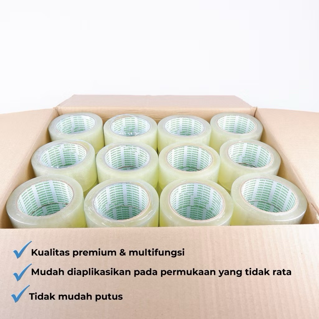 

lakban bening/ selotip / isolasi