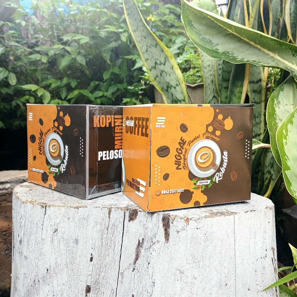 

Kopi Murni Praktis Robusta - Niggae 1 Box