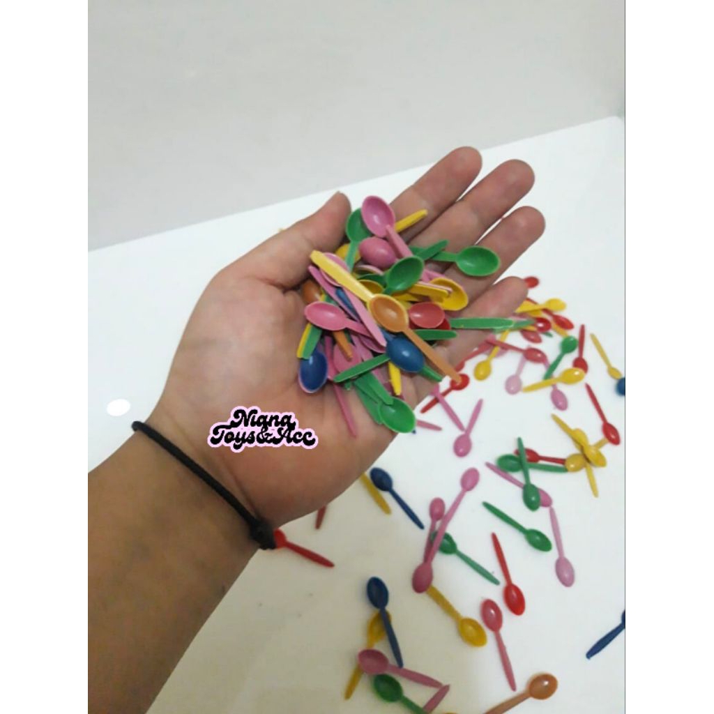 1 kilo SENDOK MINI mainan anak Grosir harga murah