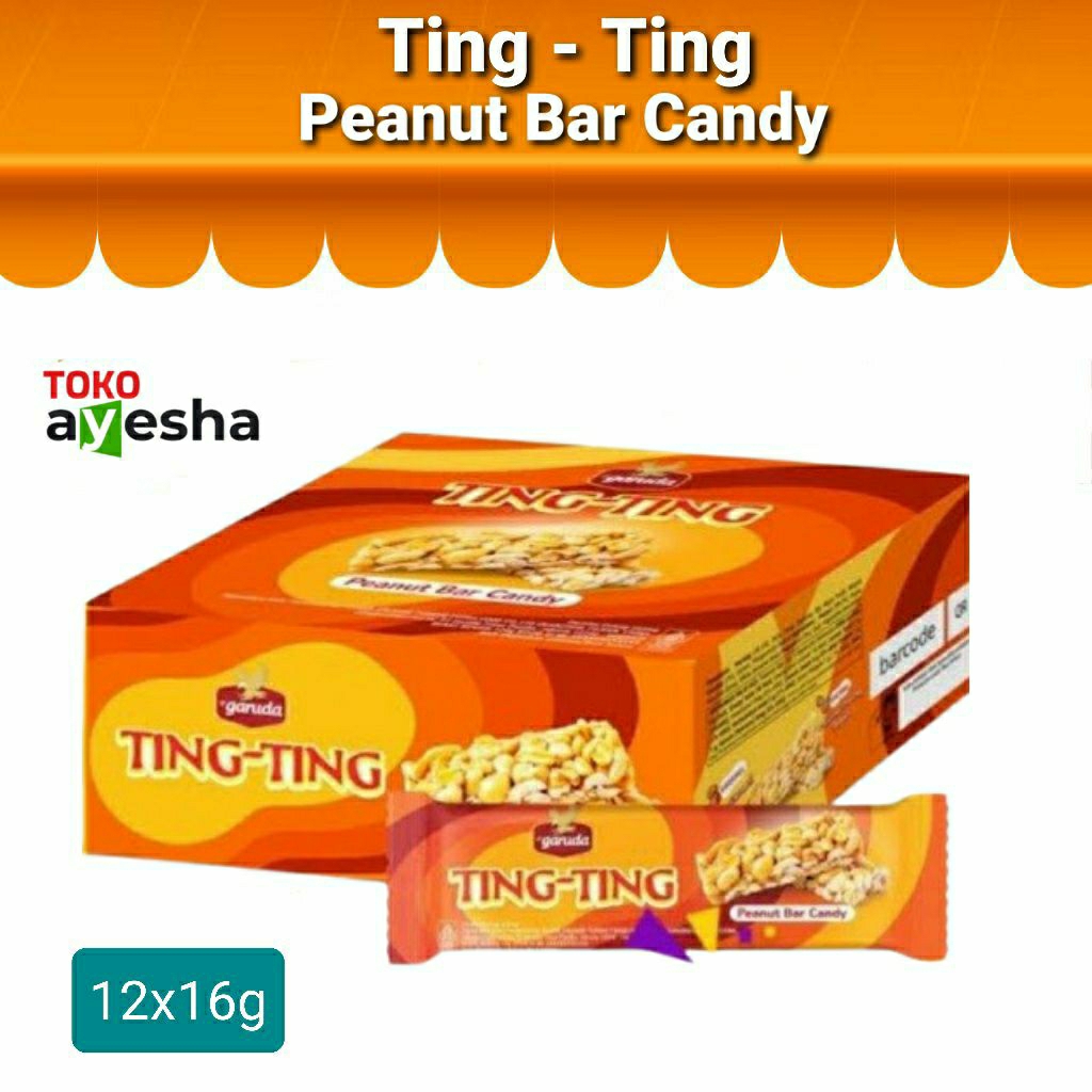 

Ting Ting Garuda Peanut Butter Candy - 1 Box isi 12 pcs