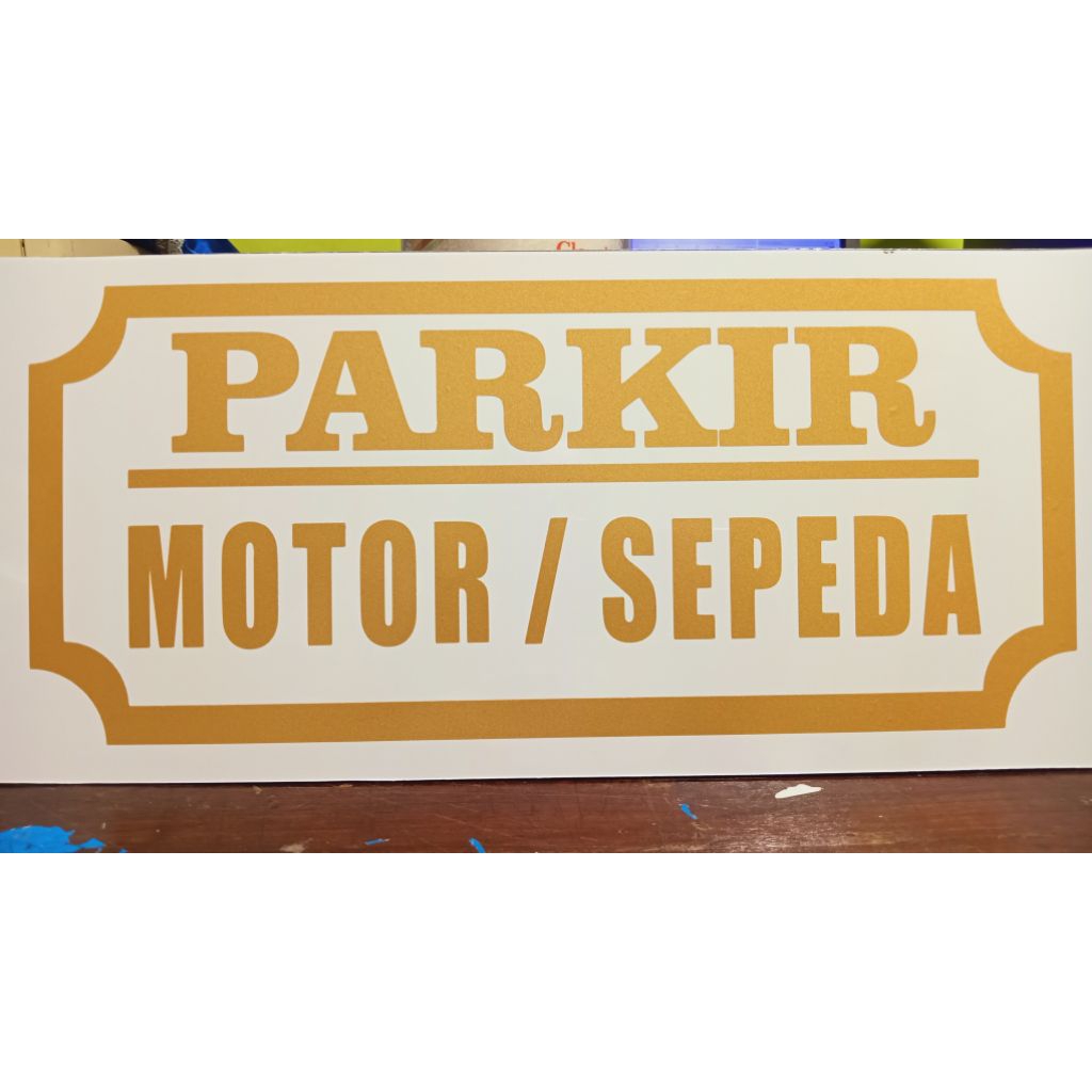 

stiker huruf custom untuk usaha gerobak/neon box/petunjuk arah/rambu lalulintas. bahan refflective