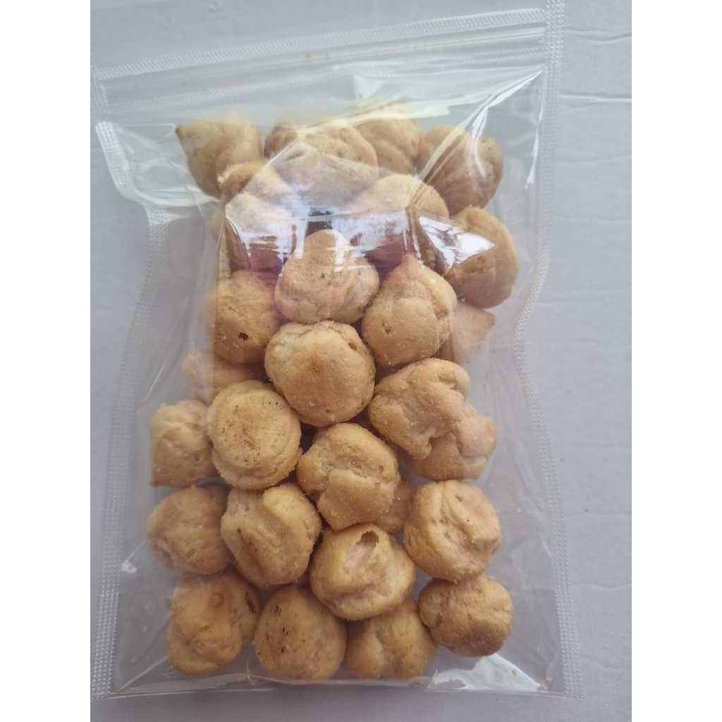

PROMO HAYYA SNACK Soes Kering Coklat dan Strawberry Es Teler isi 100 Gram