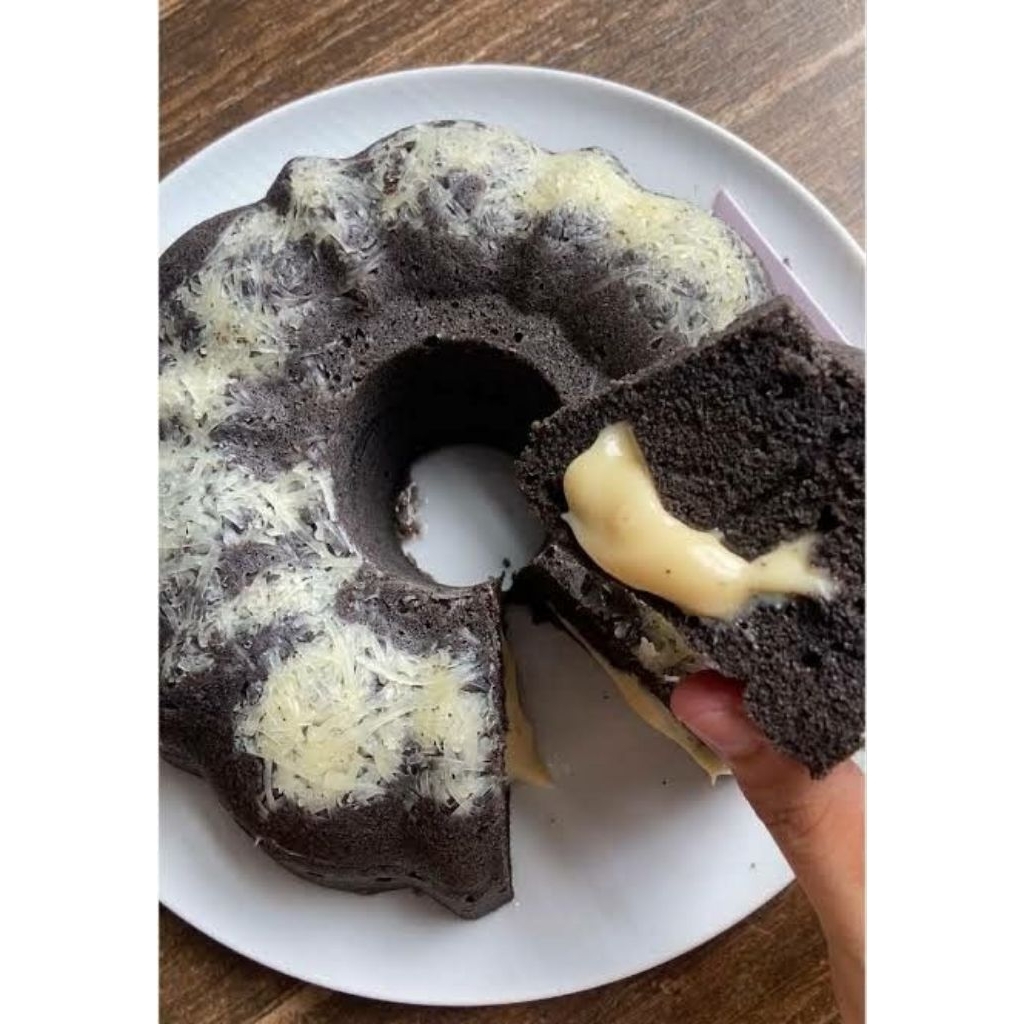 

bolu ketan hitam kukus original/keju lumer