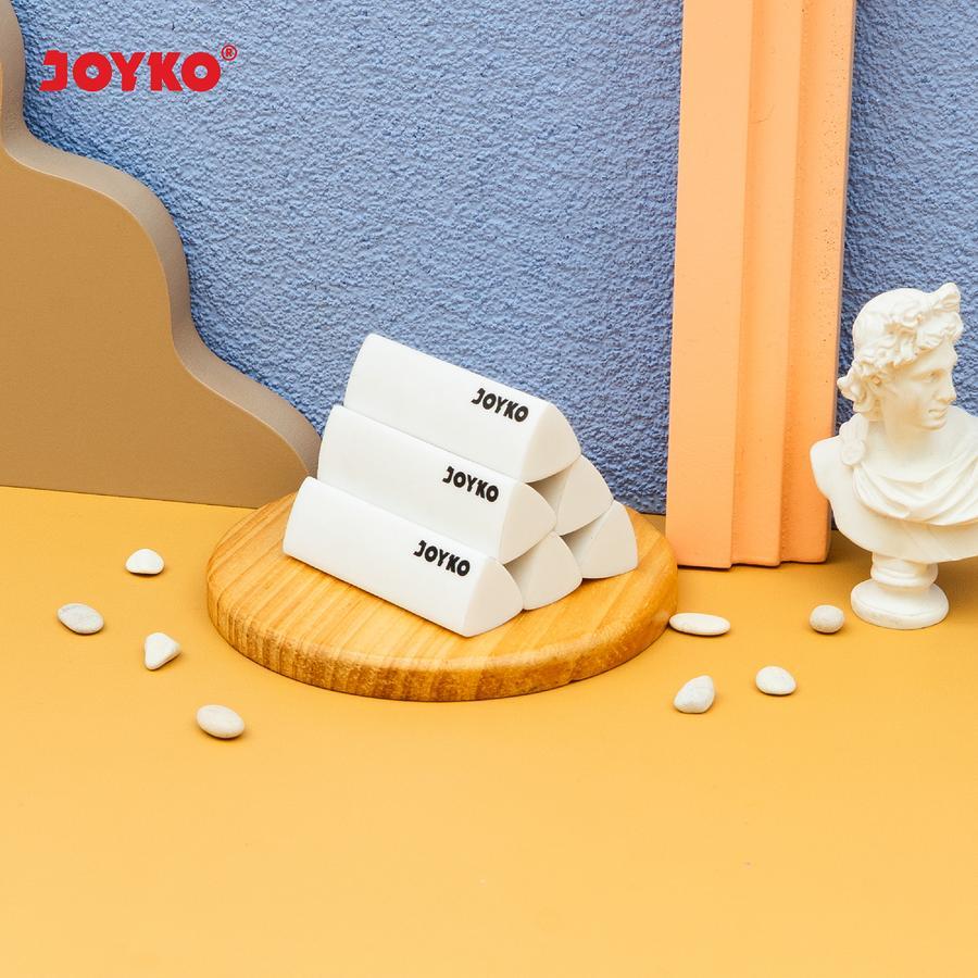 

JOYKO Penghapus Eraser ER-156 Triangle Eraser 1 Set Isi 6 Pcs