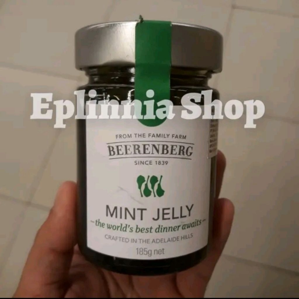 

Beerenberg Mint Jelly Sauce 185 gr - Berenberg Saus Bumbu Untuk Daging Kambing