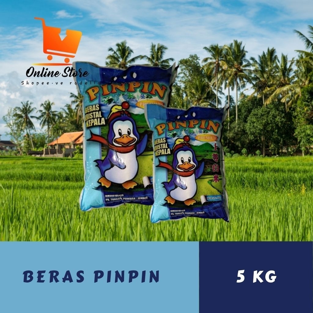 

beras pinpin premium kemasan 5 kg