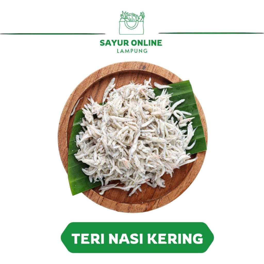 

Teri Nasi Kering / Teri Medan - 100 Gram - Sayur Online Lampung