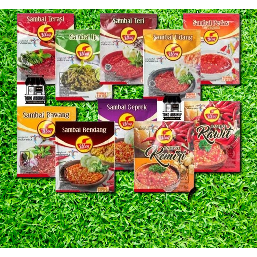 

FINNA ULEG Sambel Sachet 1 Renceng x 10 sachet ukuran 18gr/15gr