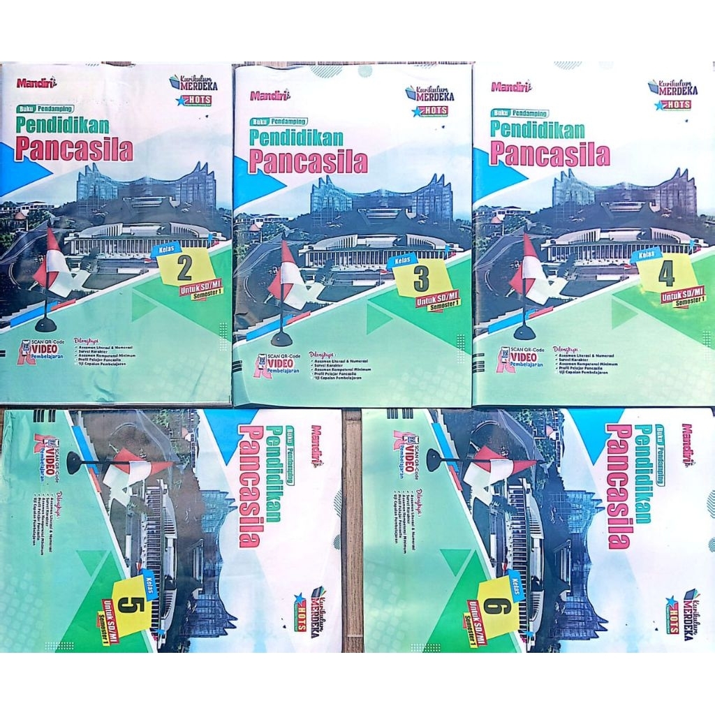 LKS SD MI PENDIDIKAN PANCASILA KELAS 2 3 4 5 6 SEMESTER GANJIL KURIKULUM MERDEKA
