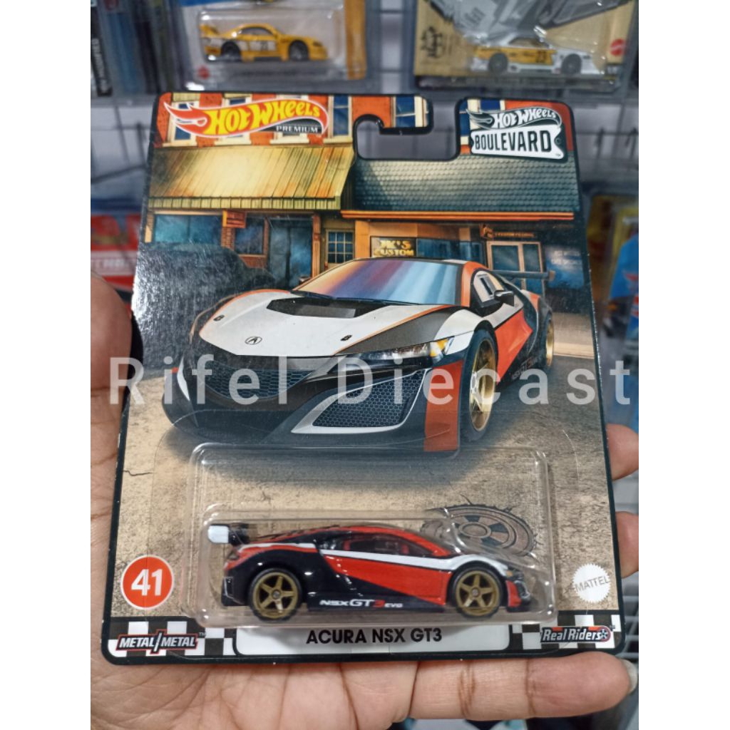 Hot Wheels Premium Boulevard Acura NSX GT3