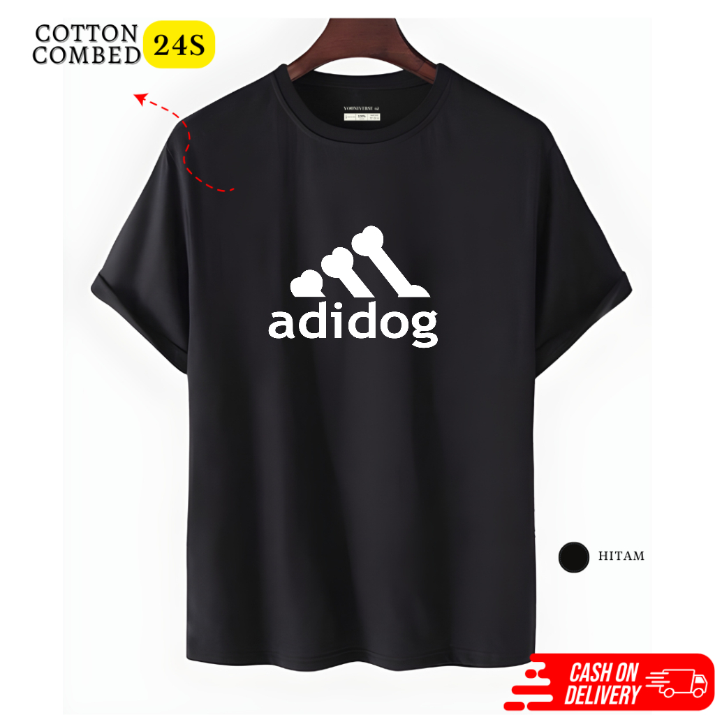 PROMO KAOS PLESETAN LOGO Adidas LOGO LUCU / Kaos Plesetan Lucu Logo Adidas