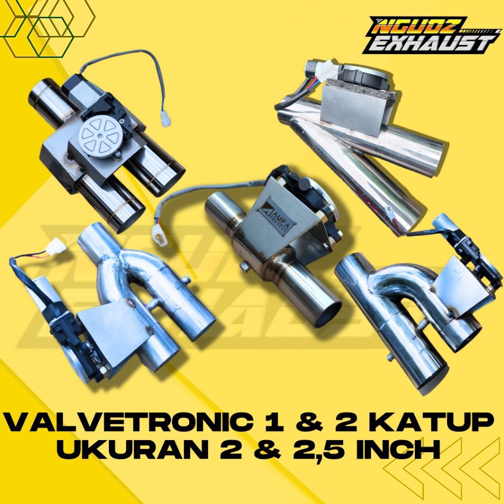 valvetronic exhaust 2 suara untuk mobil