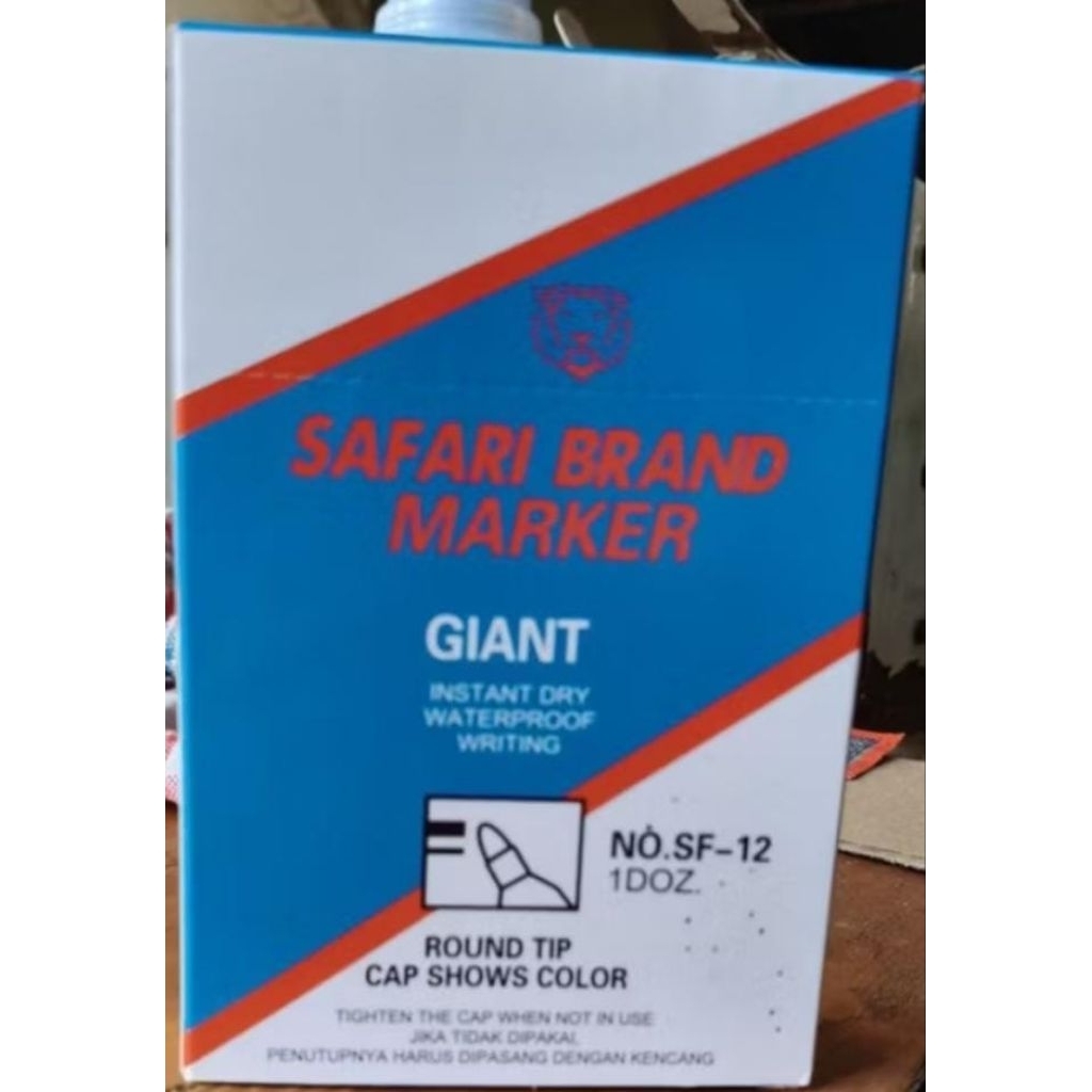 

spidol safari permanen harga grosir murah silahkan di order isi10