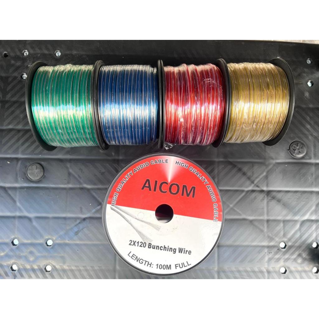 Kabel Listrik Monster Serabut Transparan / Kabel Listrik untuk Audio 2x120