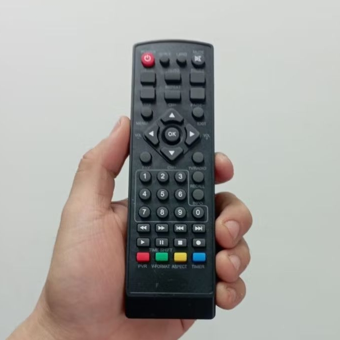 Remote Remot STB DVB-T2 Winasat Icombit Eterlink Universal Tanpa Setting Digital TV Set Top Box