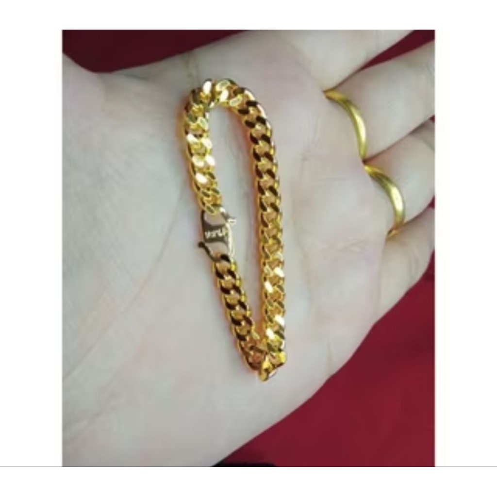 gelang tangan bayi rantai titanium anti luntur anti karat