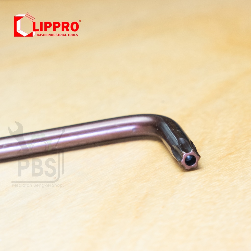 [LIPPRO] Kunci L Bintang T40 Extra Long (Panjang Extra) . Kunci kaliper honda