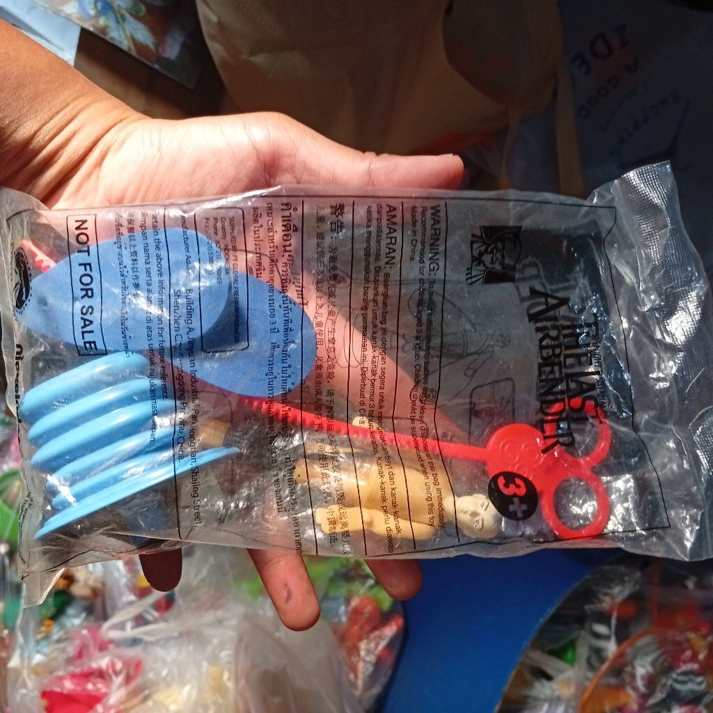 kfc toys chaki meal avatar the last air bender aang