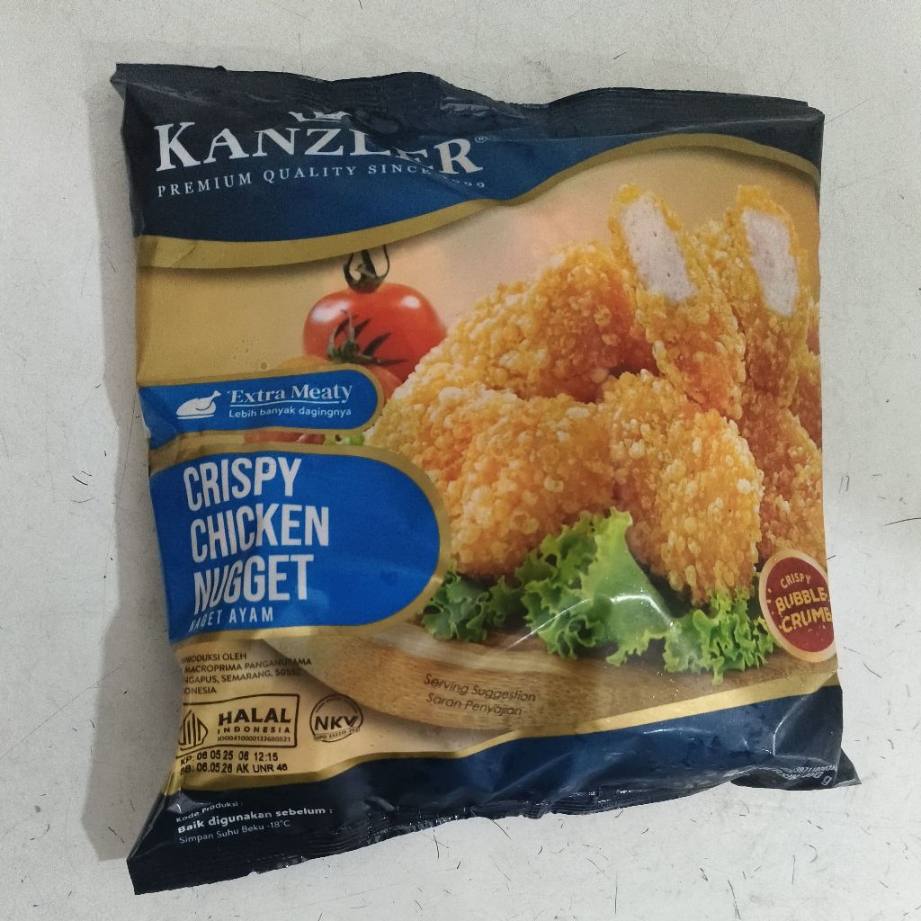 

Crispy Chicken Nugget / Naget Ayam Crispy Kanzler Cimory 450gr