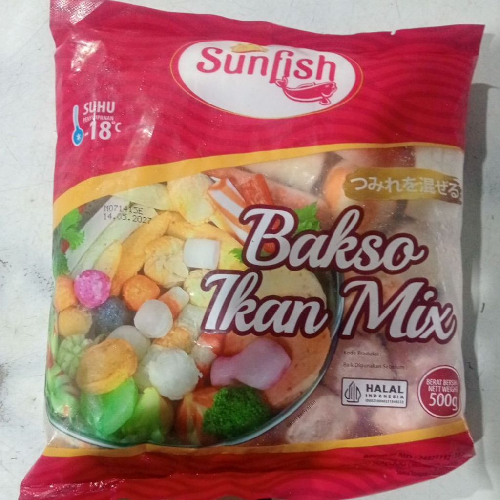 

SUNFISH BAKSO MIX 500GR