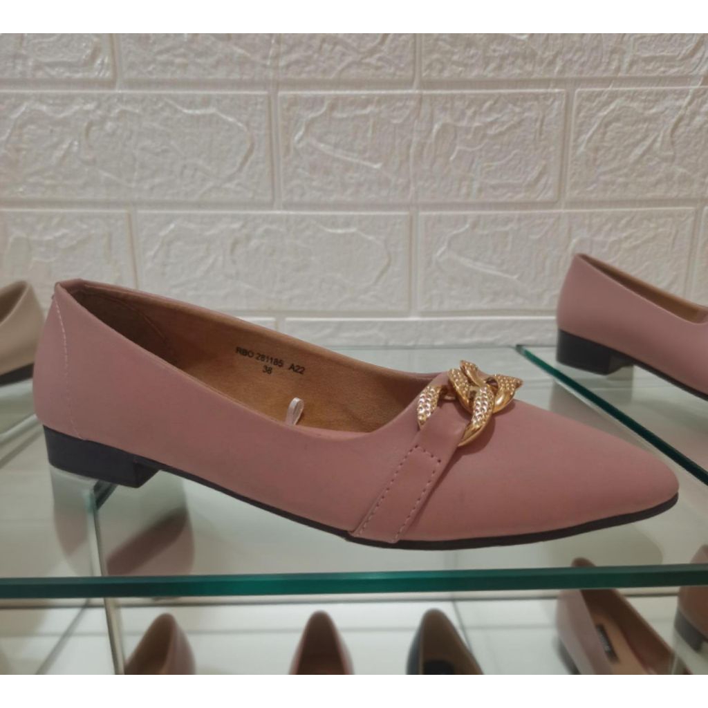 Yongki Komaladi Original FlatShoes Pink Sepatu FlatShoes Wanita