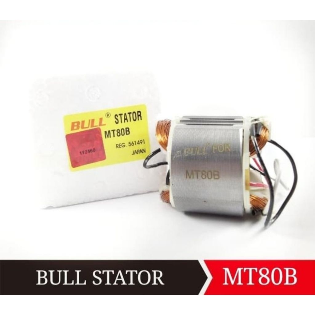 STATOR MAKTEC MT80 BANTALAN RUMAH ANGKER MESIN BOR MAKTEC MT 80 BULL