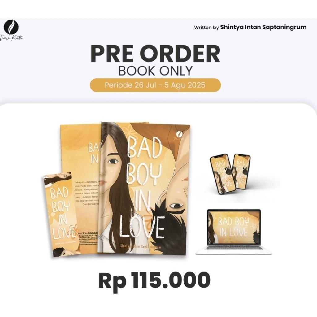 Bad Boy In Love by Shintya Intan Saptaningrum NOVEL