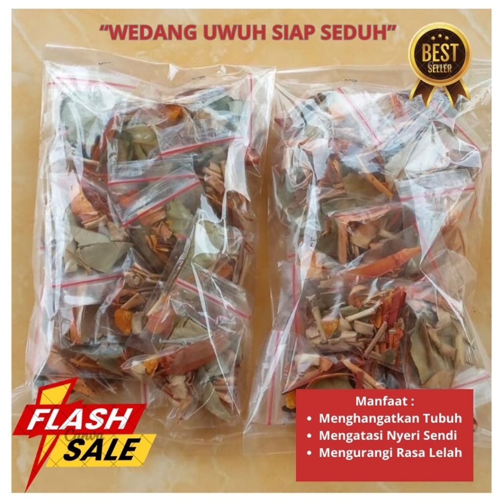

(25 pcs) Wedang Uwuh Komplit Minuman Herbal Tradisional