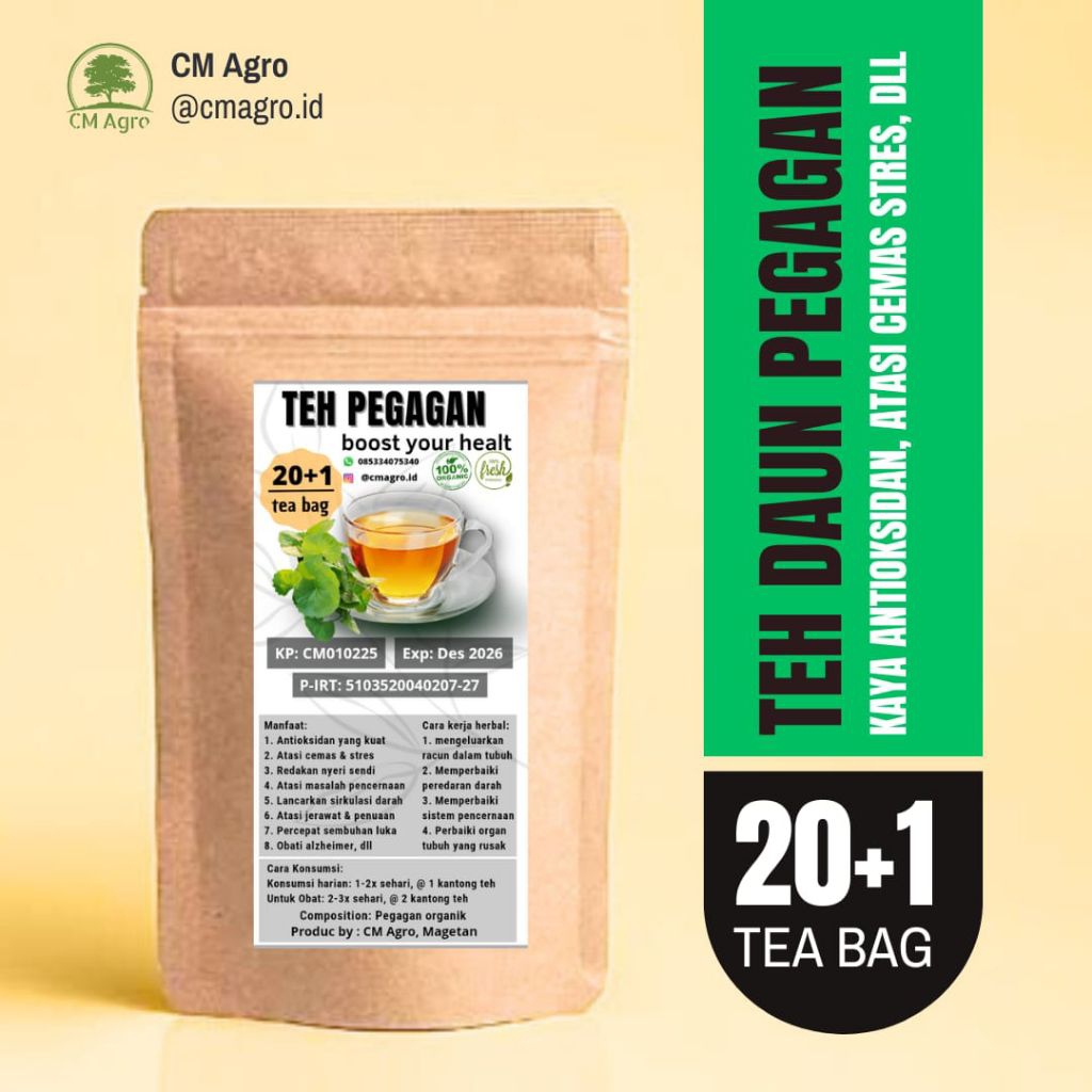 

Teh Herbal Daun Pegagan Organik | Herbal Nyeri Sendi, Alzheimer, Depresi, Pencernaan dll