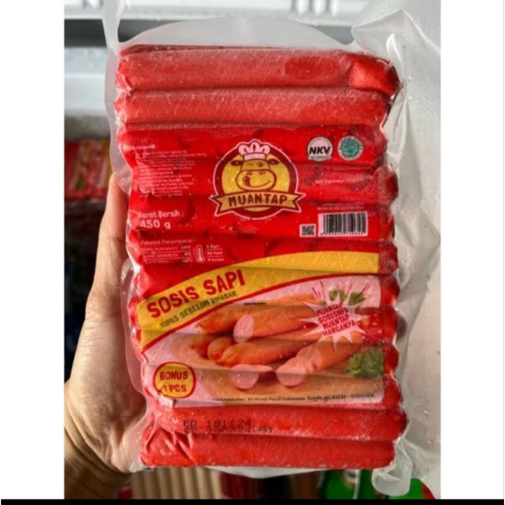 

sosis sapi muantap isi 25