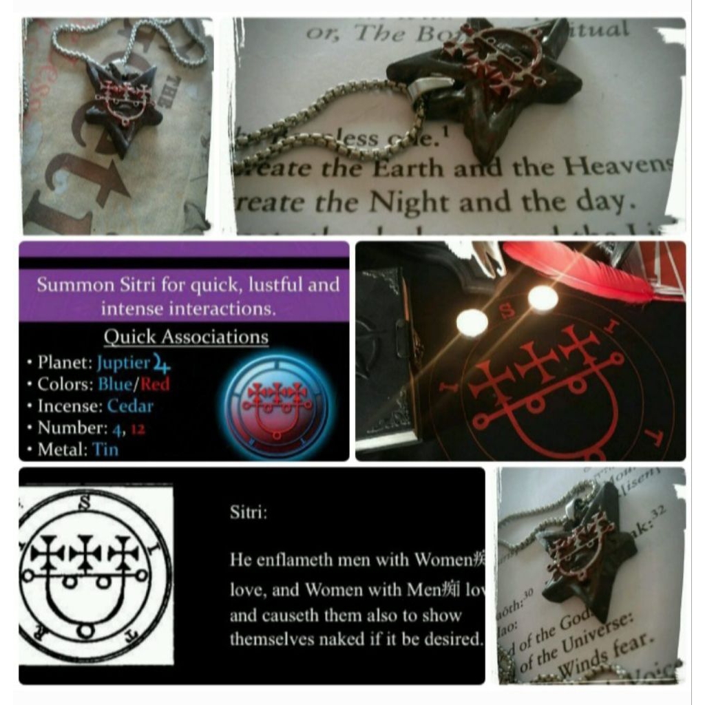 Kalung Sitri Liontin Sitri Batu Akik Original Pria Wanita Sitri 12 LouveLustShex-Passion Sitri Raja 