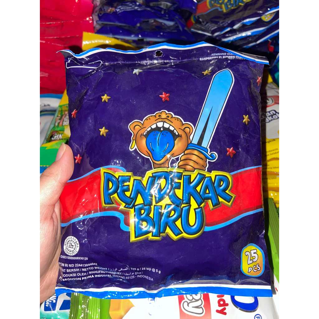 

Permen Pendekar Biru 125g Isi 25