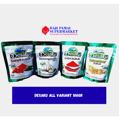 

Desaku Bubuk 100gr All Variant 100%murni