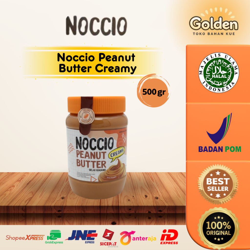 

Noccio Peanut Butter Creamy 500gr