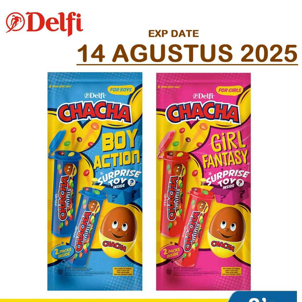 CHACHA Minis Fantasy Surprise Toys Isi 2 Pack Inside @12.5g
