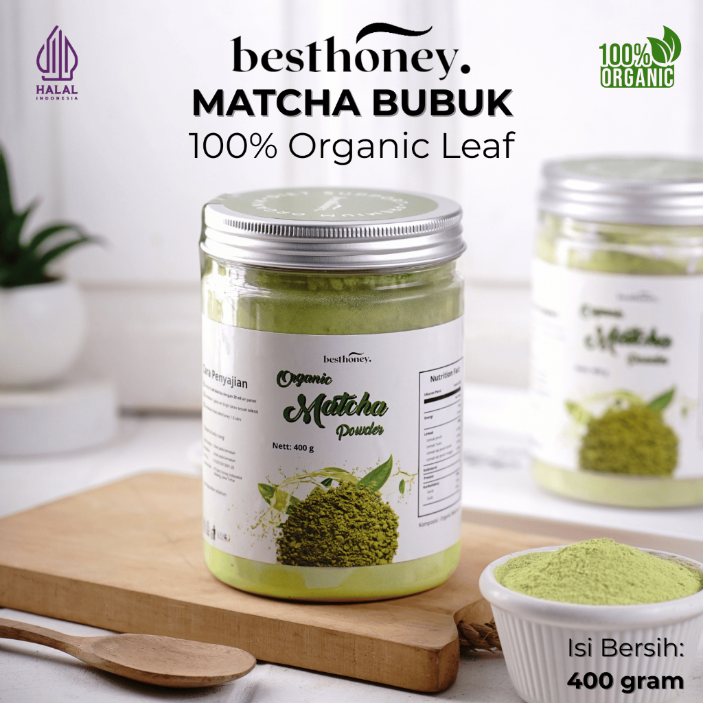 

Honey Pure Matcha Powder 400Gr Pum