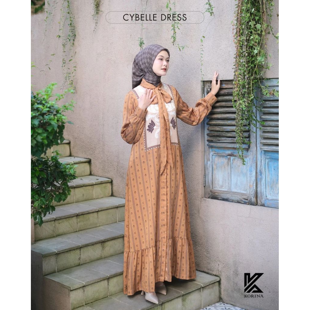 KORINA PREMIUM CYBELLE DRESS/100%original/korina