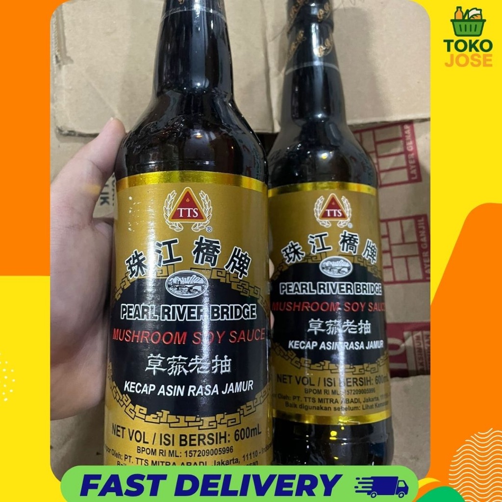 

Kecap Asin rasa jamur Mushroom Pearl River Bridge 600ml