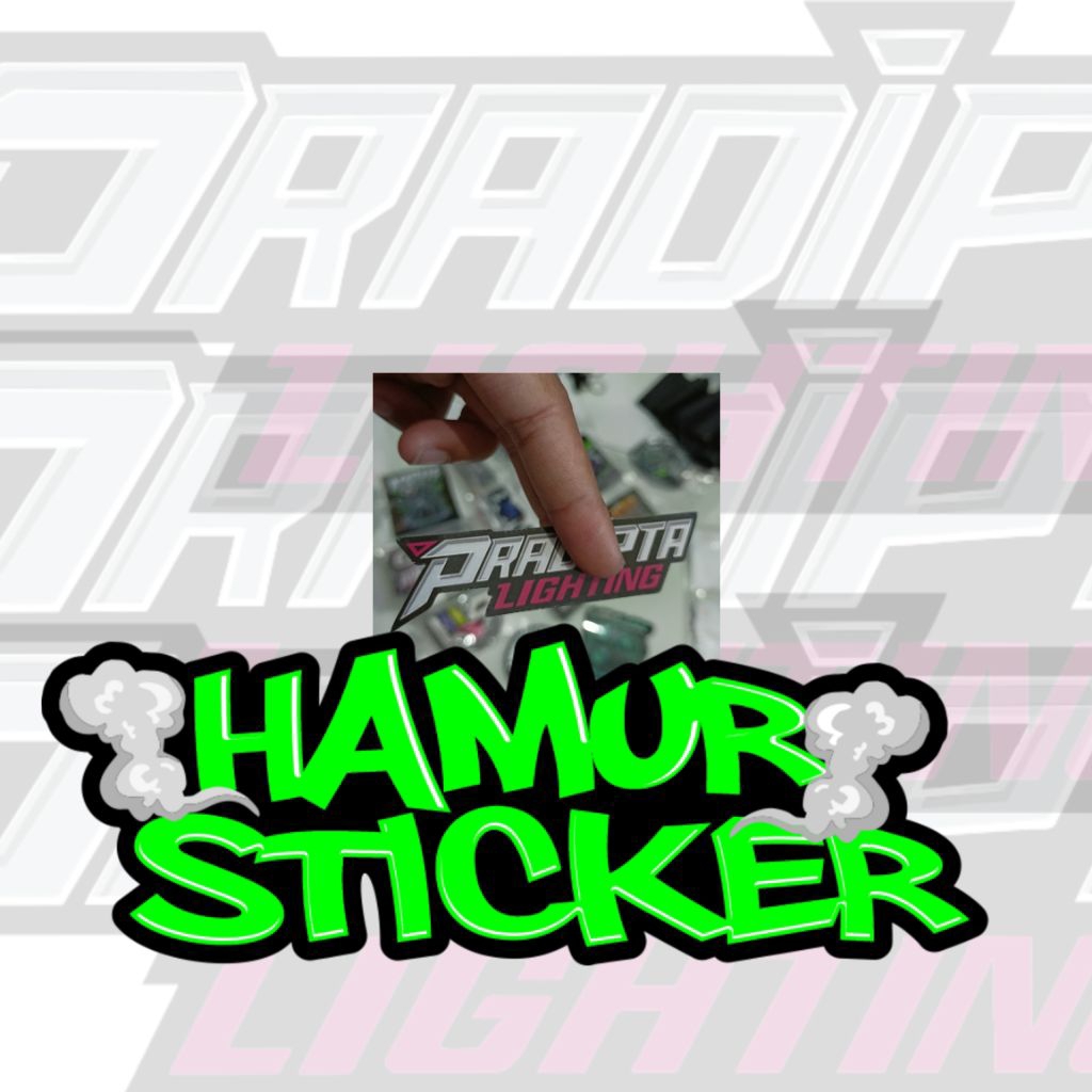 

sticker Pradipta lighting sticker lighting sticker horeg