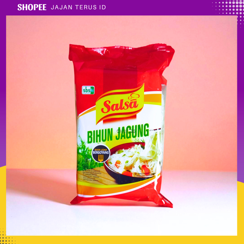 

Salsa Bihun Jagung Food Grade – 5 Keping (300gr) | Kenyal, Renyah & Siap Masak!