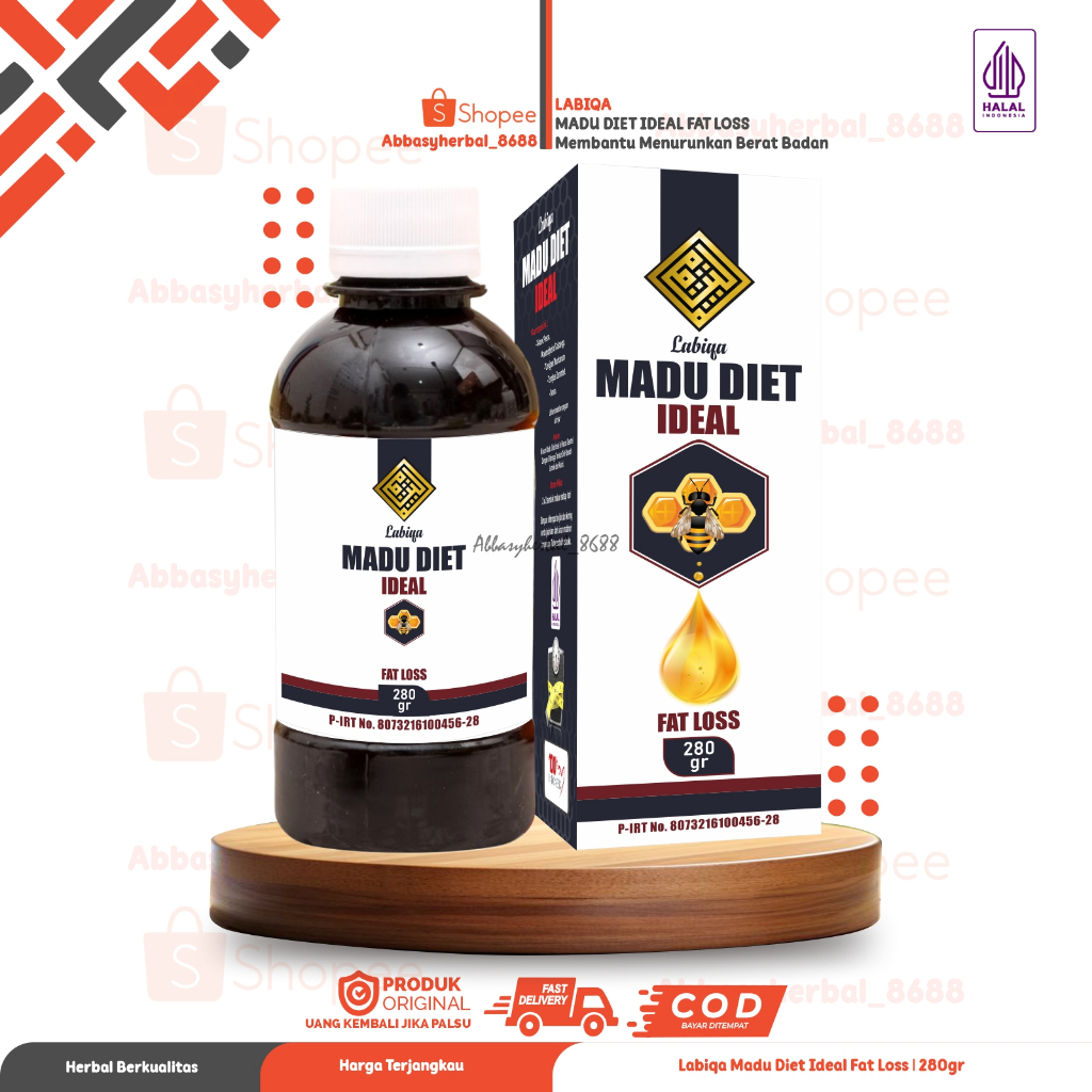 Abbasy Herbal_Madu Diet Labiqa 280gr