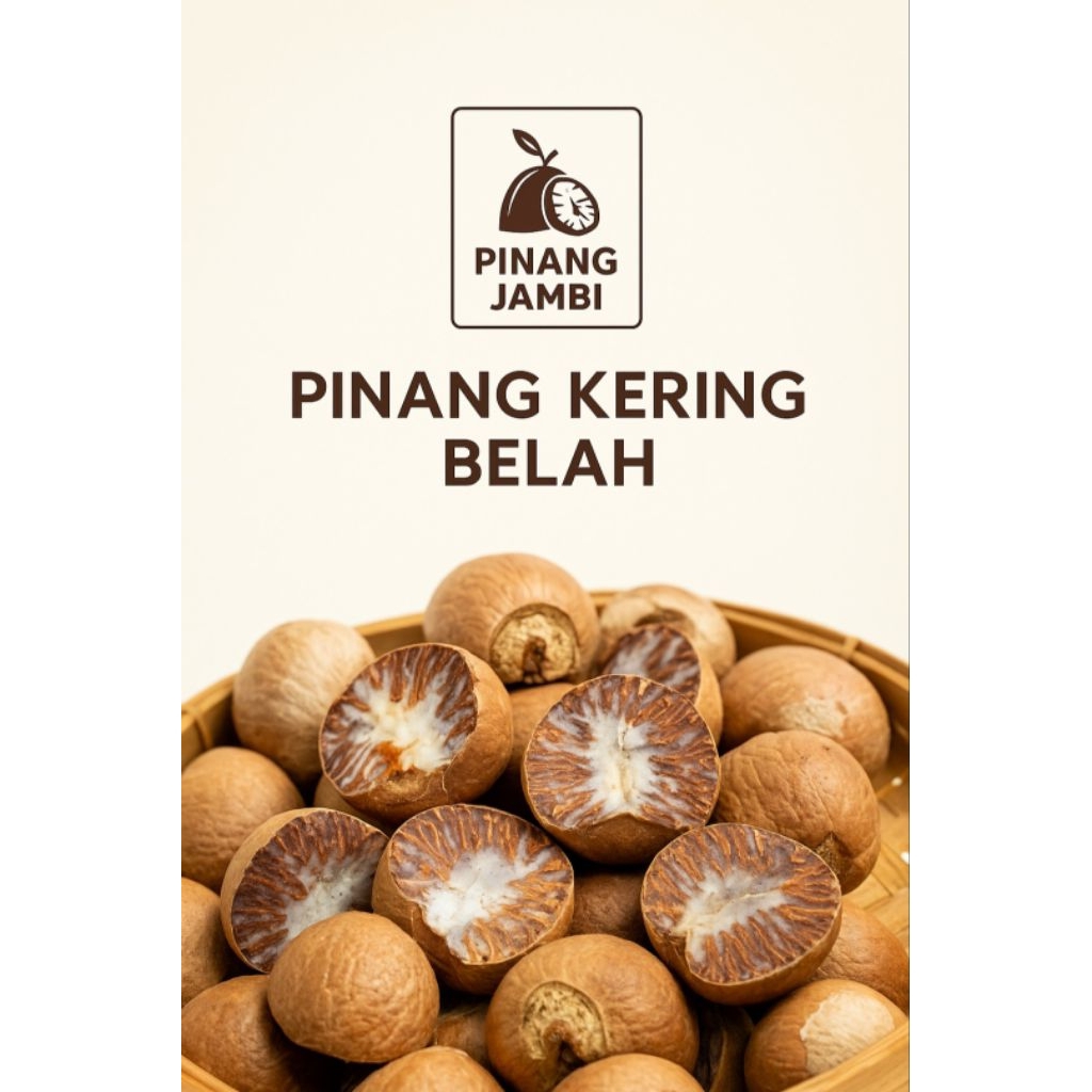 

Pinang Kering Belah Super – 1 Kg | Kualitas Ekspor