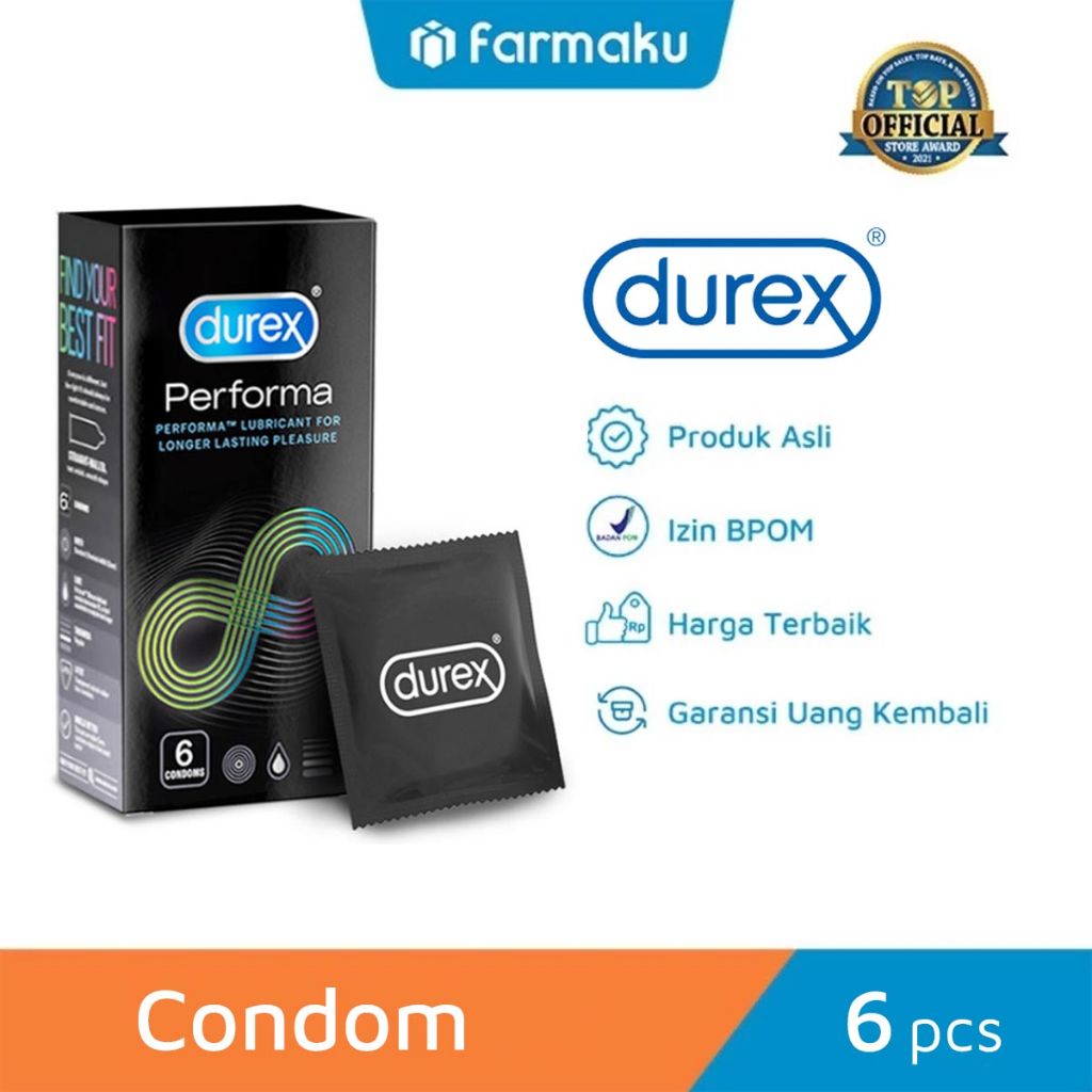 Durex Performa Kondom Isi 6