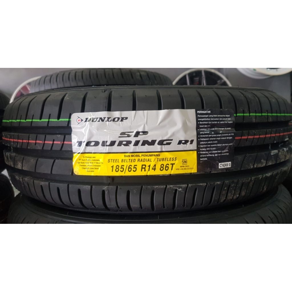 Ban Baru Dunlop SP Touring R1 185/65 R14 Nik 2025 Buat mobil Xenia.Avanza.Agya.Alya.Dll