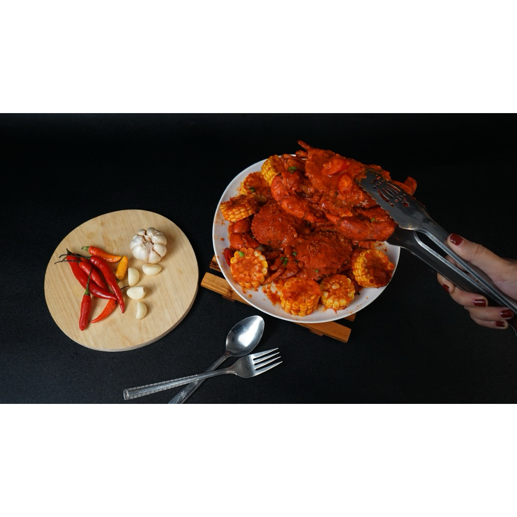 

[CRUSTA SEAFOOD] Kepiting Tepung Asam Manis I Seafood Fresh - Makanan Cepat Saji