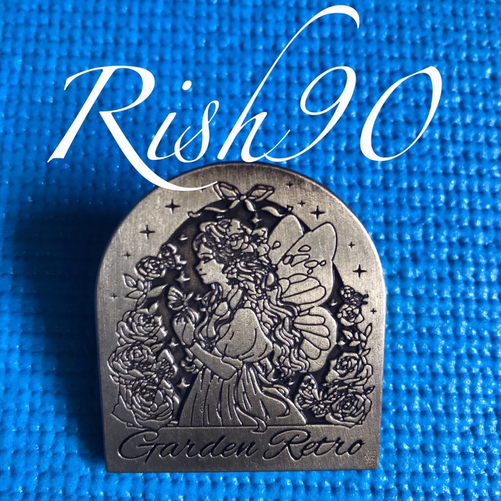 

METAL JOURNAL CLIP - RETRO SQUARE / JEPITAN KERTAS VINTAGE - BUTTERFLY SPIRIT